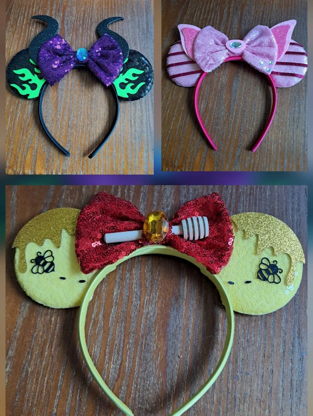 Set of 3 Disney Minnie Ears